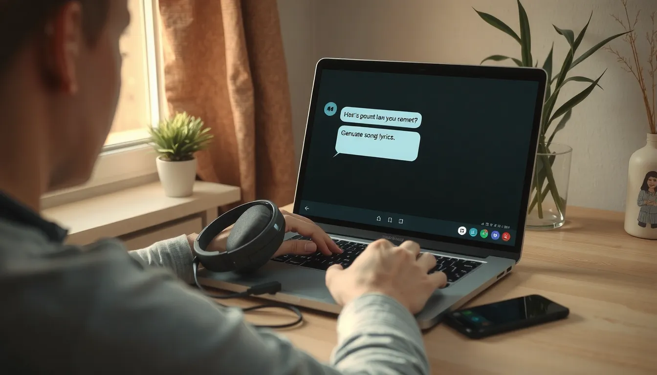 créer une chanson avec chatgpt gratuit
